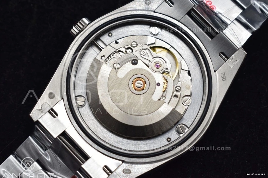 Stretchable Bracelet Dial DayDate V Grey Markers 40 904L Stick Steel On A2836 GMF 704 President Weighted Tungsten 0420